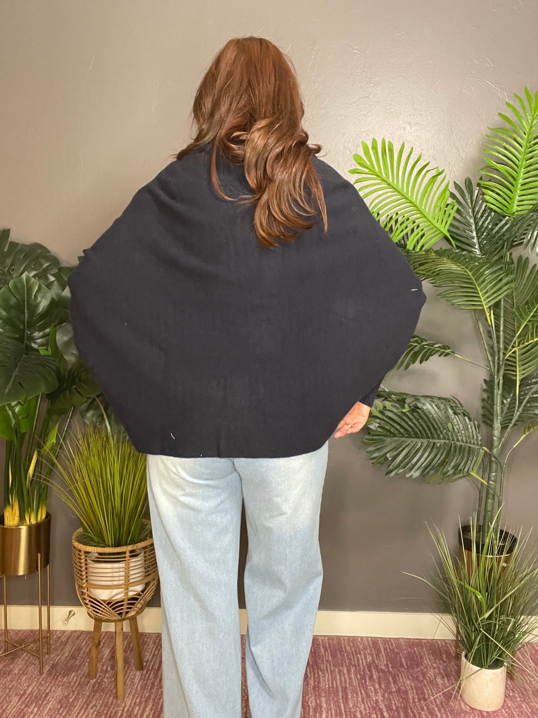 Softly Spoken Navy Cardigan - OT076NV