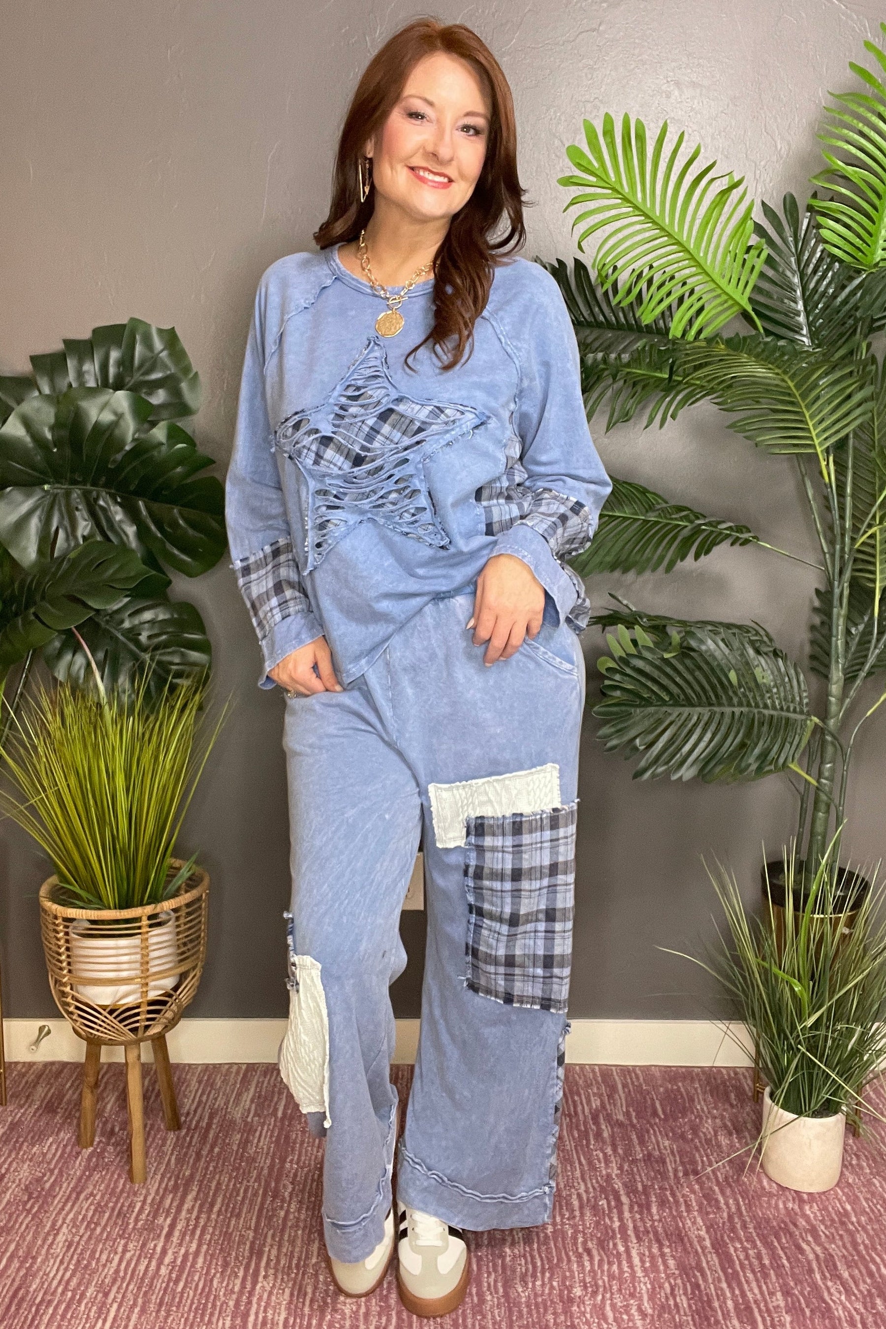 Casual Cutie Plaid Pants - P017DB
