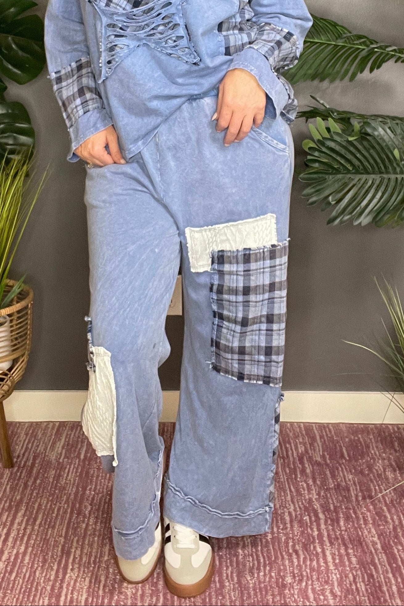 Casual Cutie Plaid Pants - P017DB