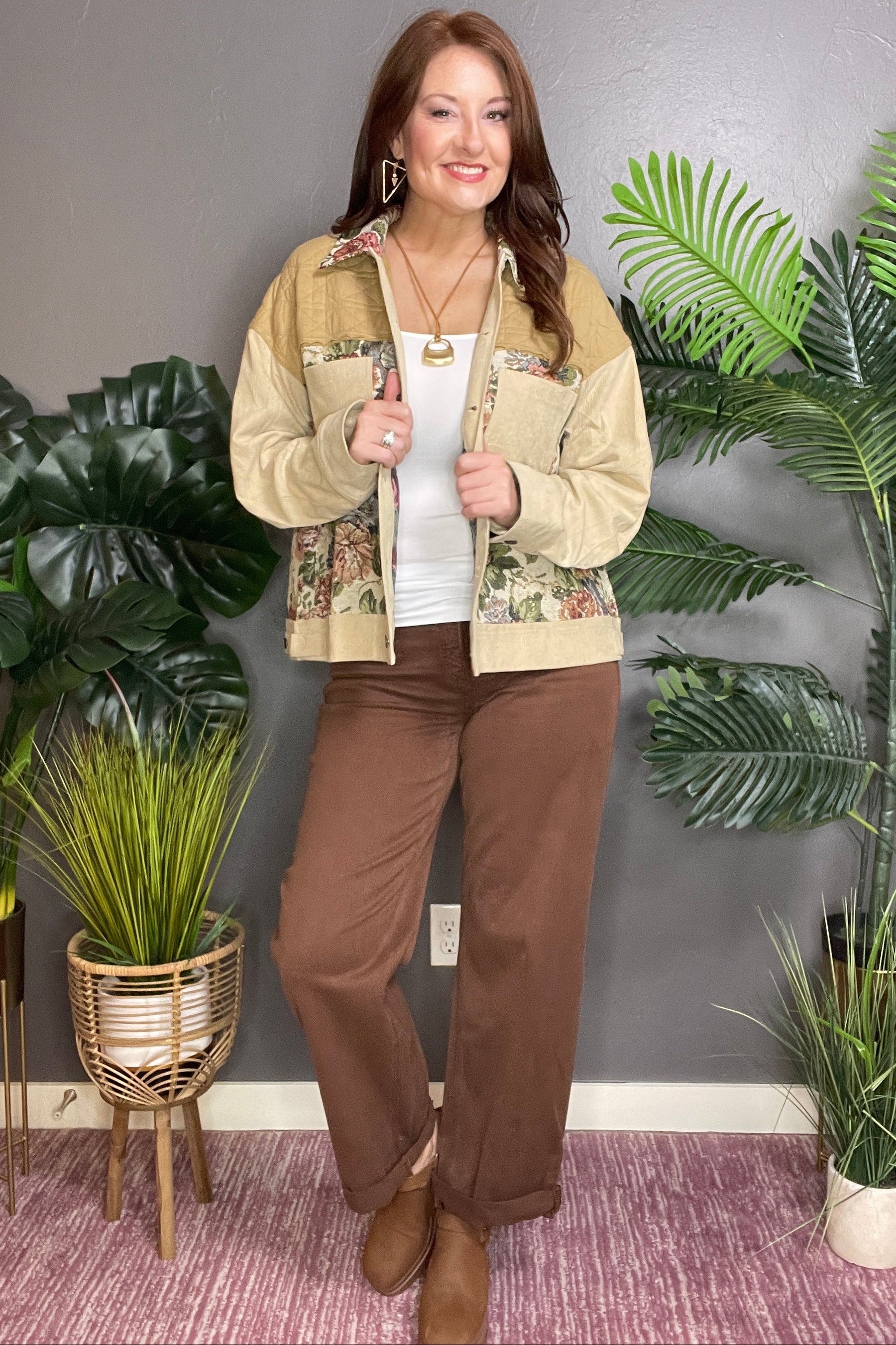 Viva La Vogue Shacket - OT053MU