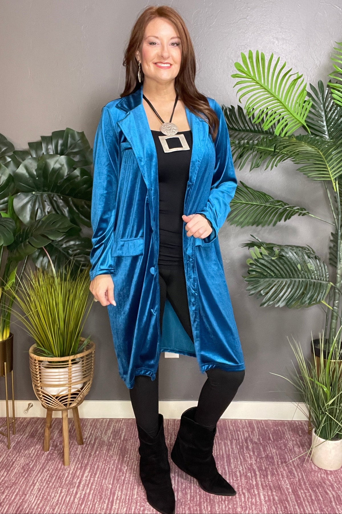 On Trend Velvet Cardigan (4 Colors)