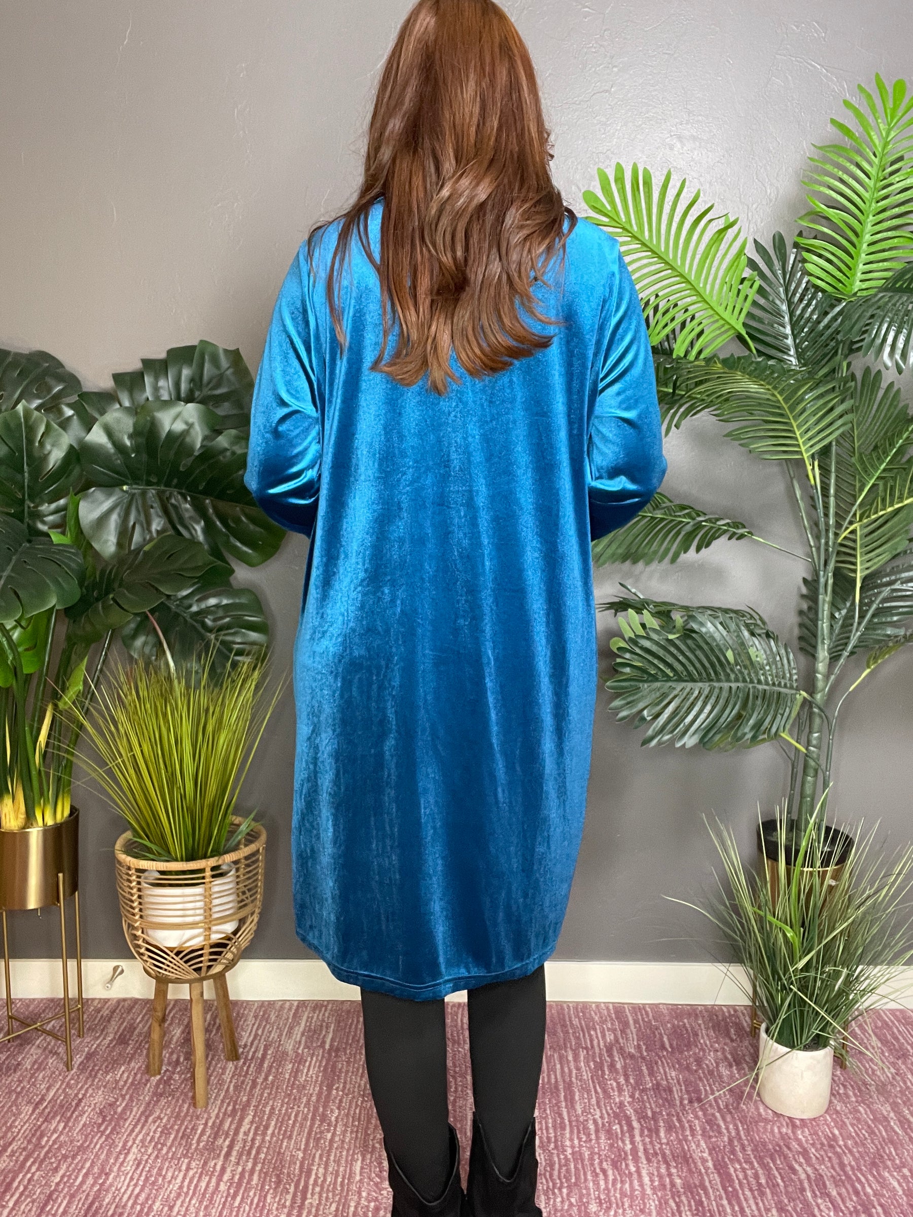 On Trend Velvet Cardigan (4 Colors)