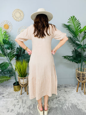 Hazel Dress in Toffee