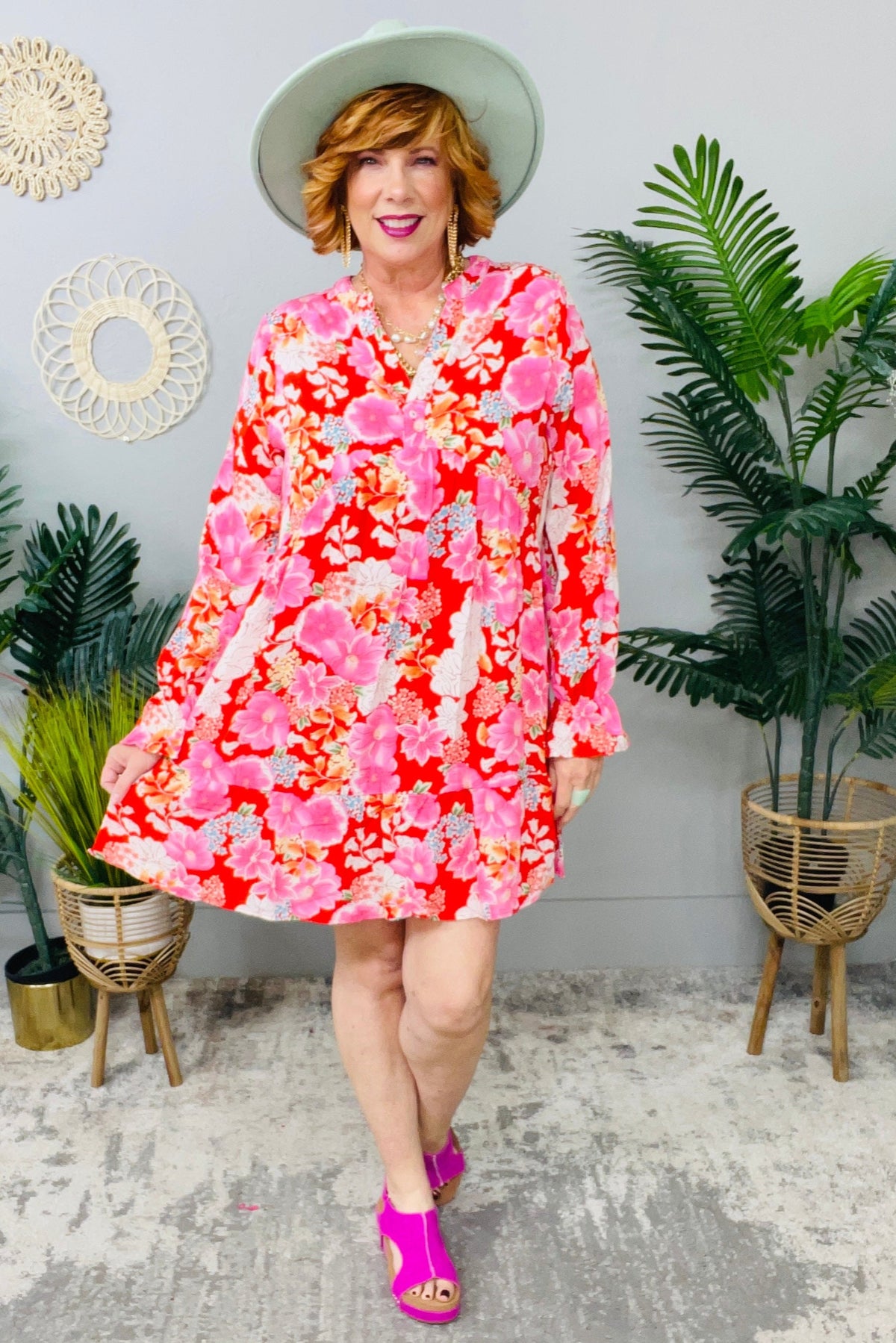Hold Out for More Paisley Print Dress