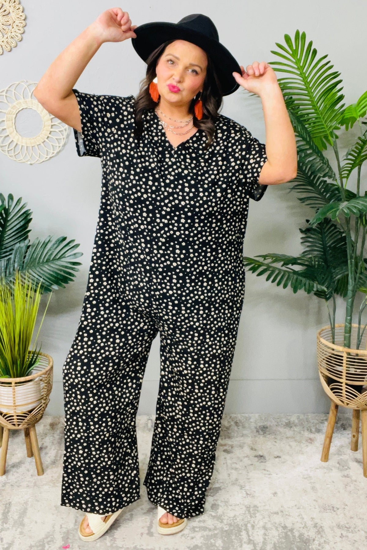 Jasmine Jumpsuit Blossoms
