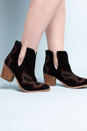 Journee Ankle Boots in Black