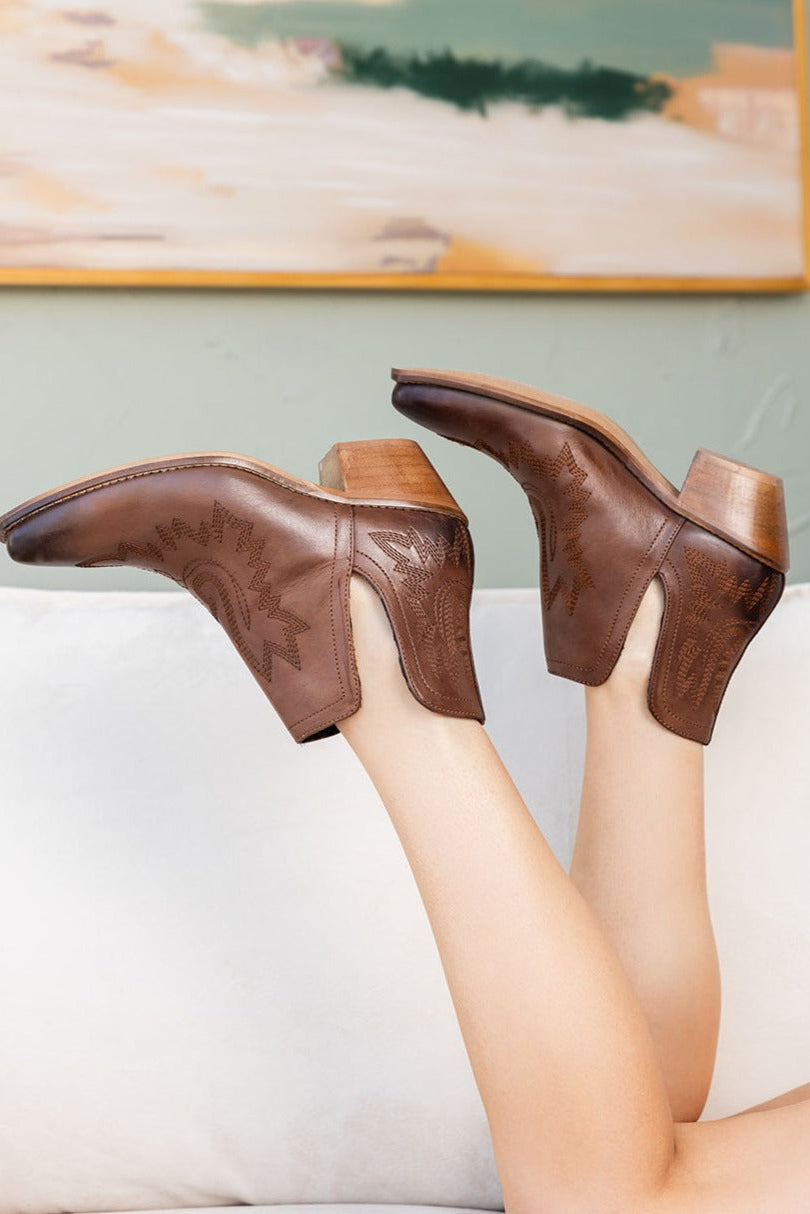 Kickin' Booties in Brown
