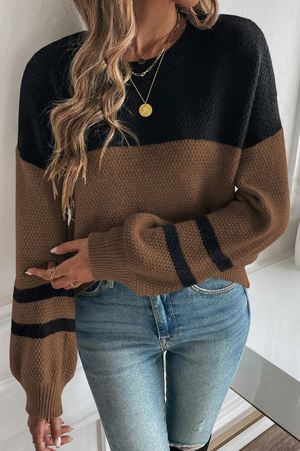 Warm Up To Fall Casual Sweater - S180BR