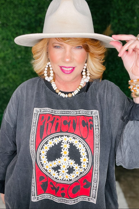 Ivory Wood Teardrop Earrings - E056IV