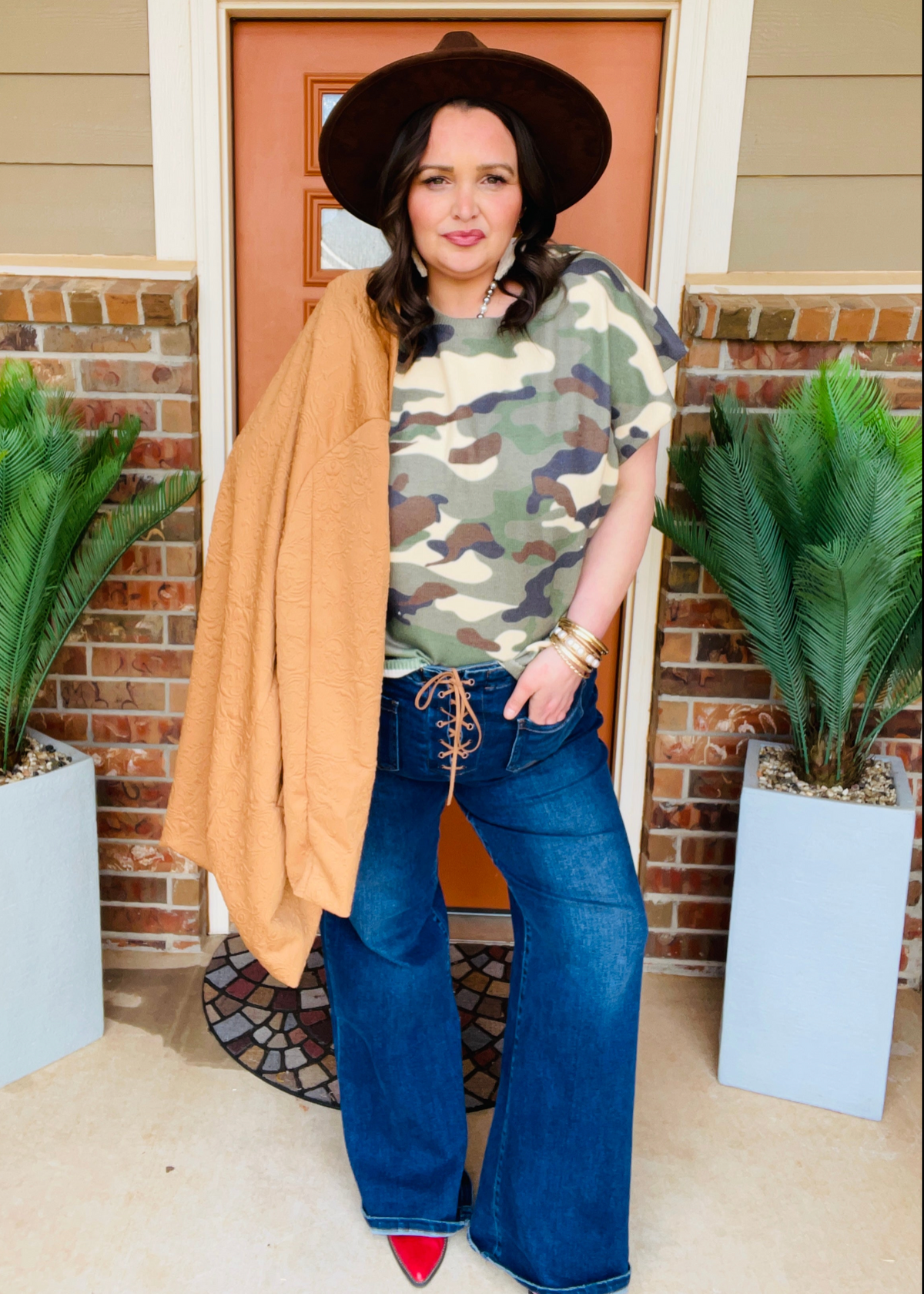 You Can See It Soft Sweater Top - S385CAM