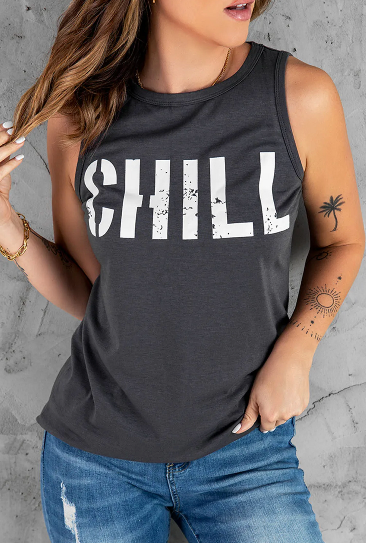Chill Graphic Top - S494GR