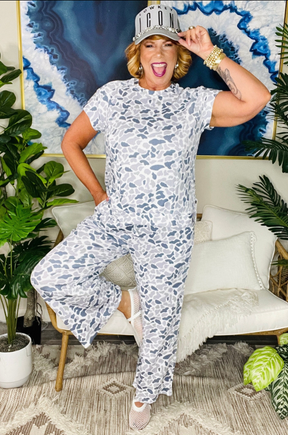 Right On Target Camo Top And Pant Set - SET104CAM