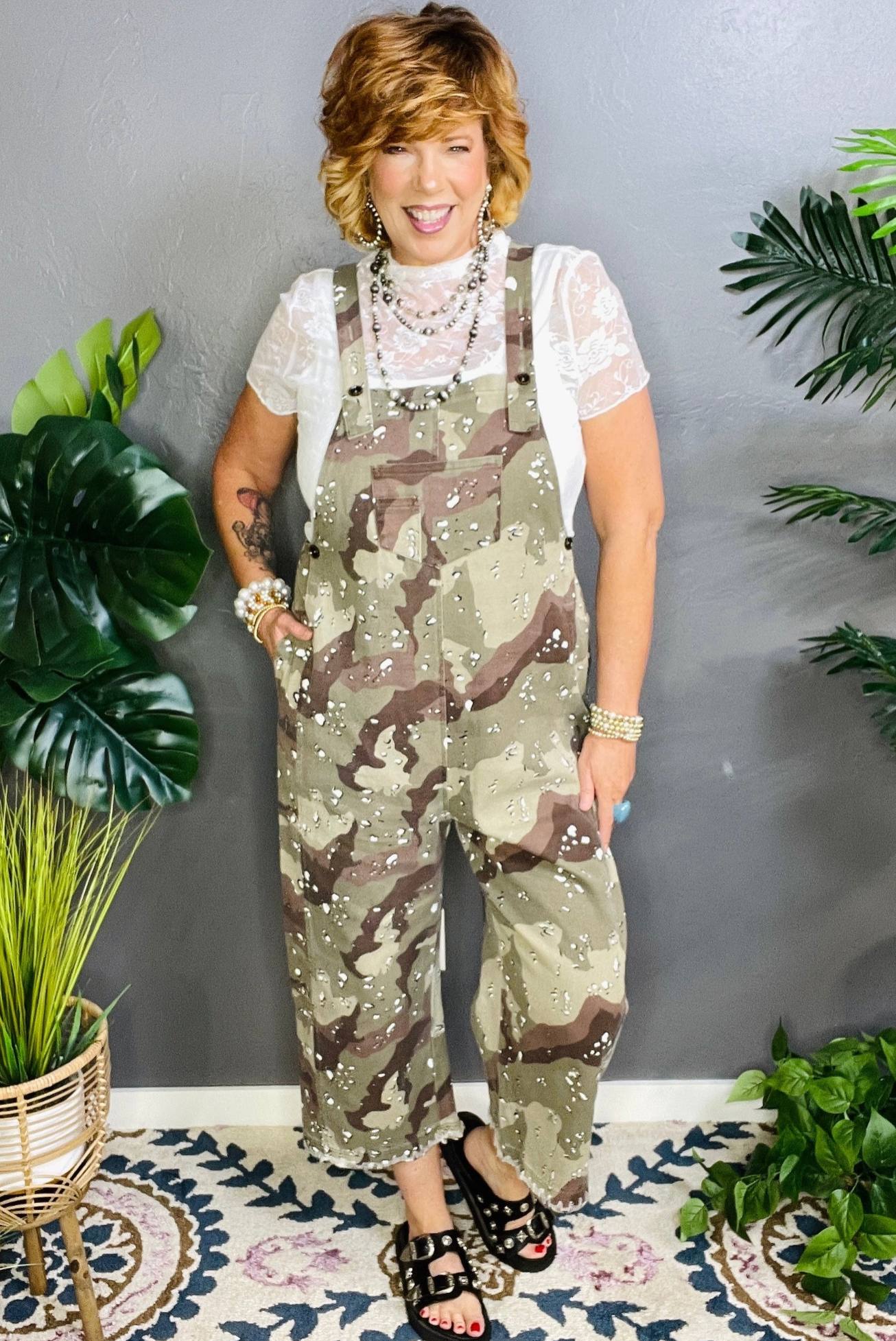 Beauty Of Change Overalls - R028CAM