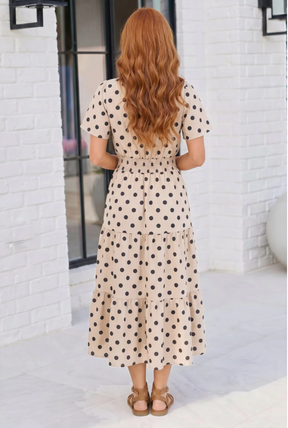 Spotted Something Sweet Polka Dot Dress - DR272BW