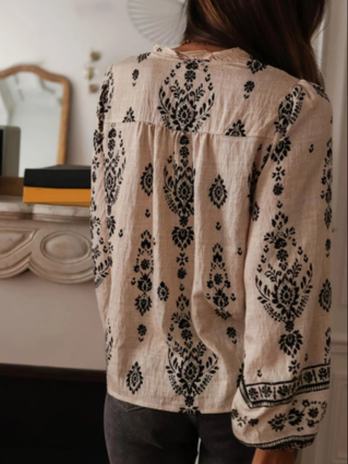 Free Spirit Beauty Beige Top - T041BG