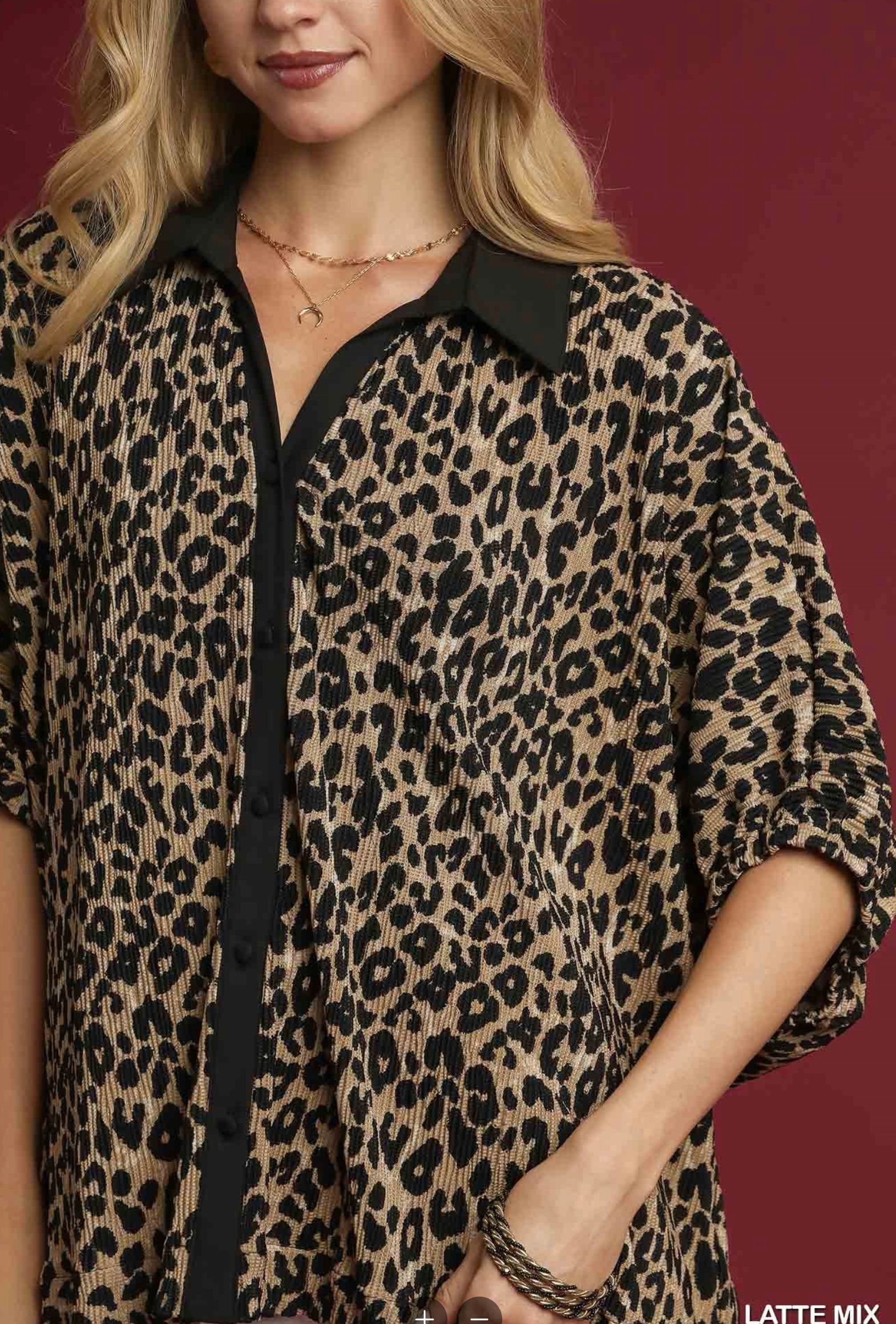 Fierce Energy Animal Print Top - S005LE