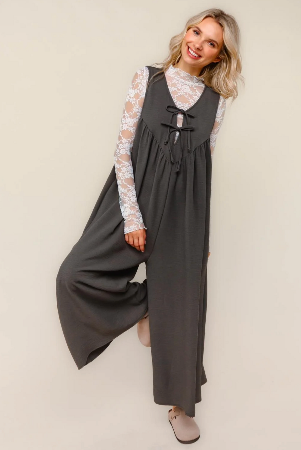 Playful Ties Baggy Jumper