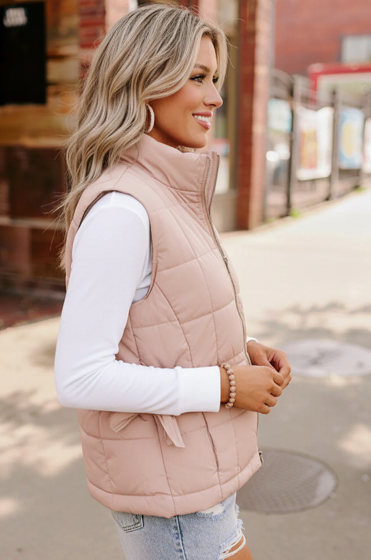 By the Campfire Cozy Tan Vest
