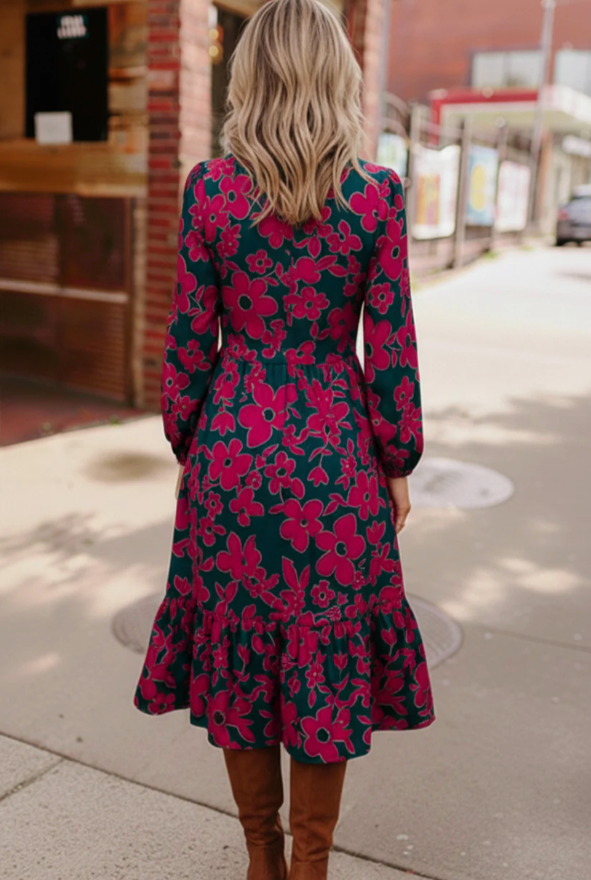 Everyone to the Dance Floor Teal Midi Dress