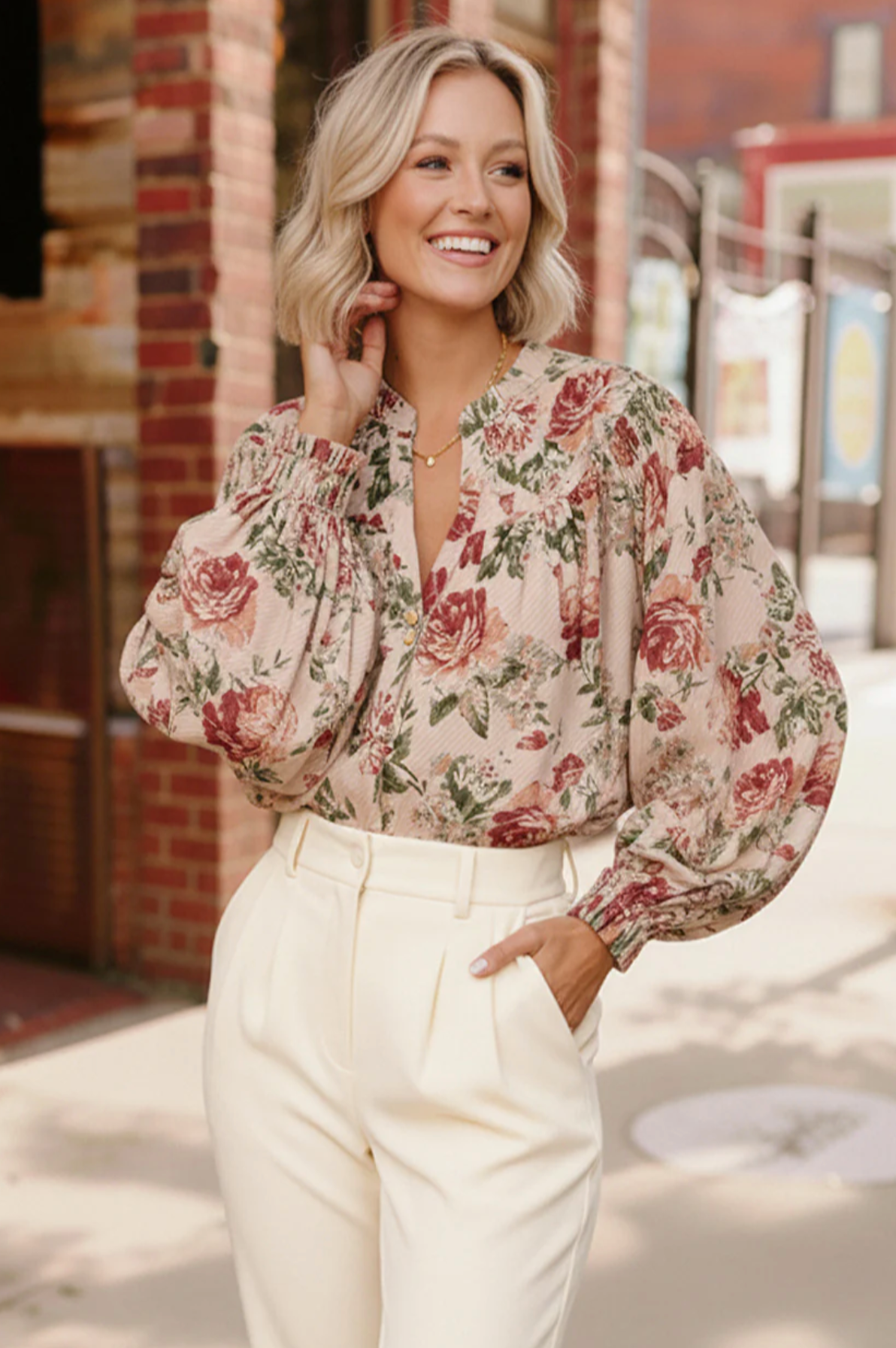 Petals & Poetry Blouse