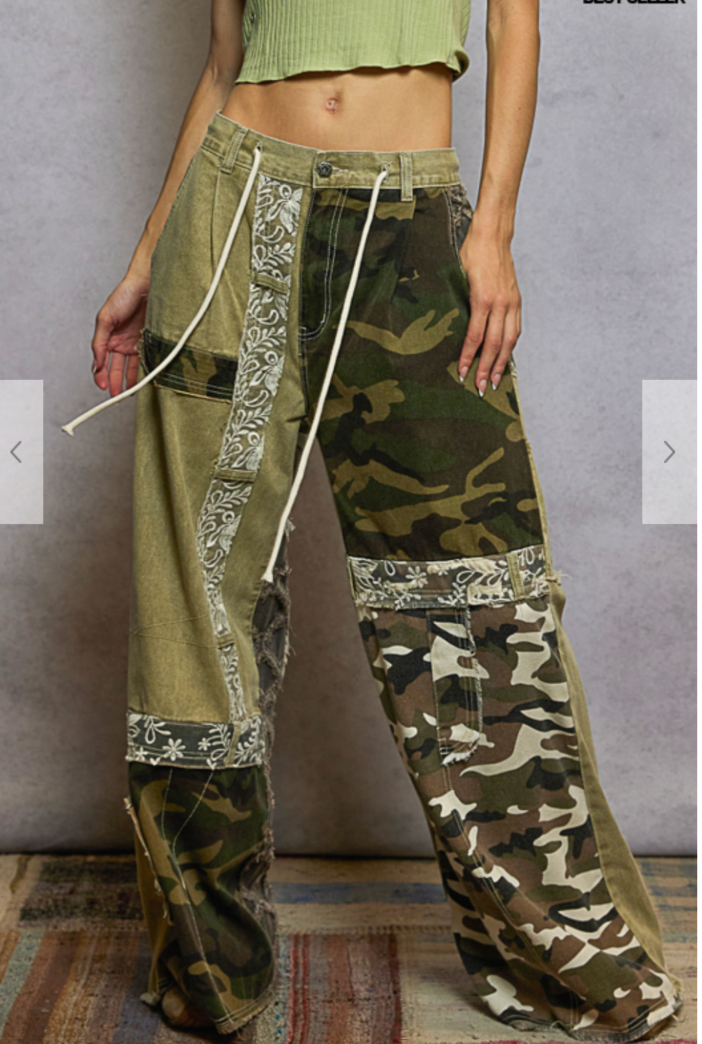 Run And Hide Camo Pant - P012CM