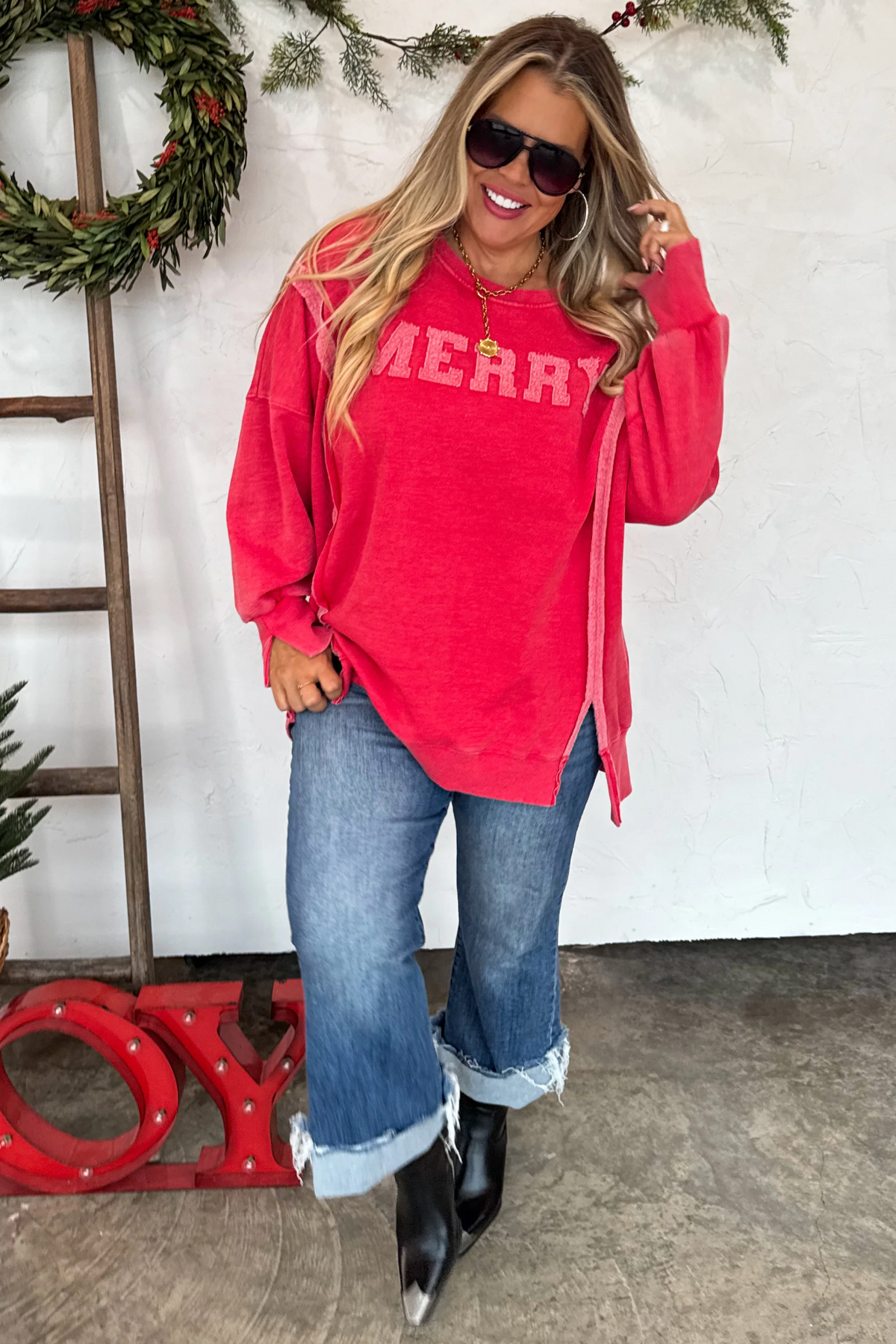 Merry And Cozy Top - S140RD