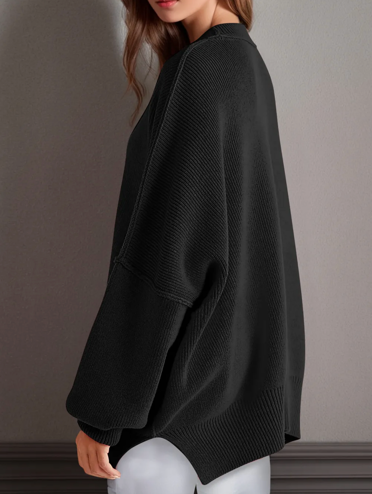 Without Hesitation Black Sweater - S153BK