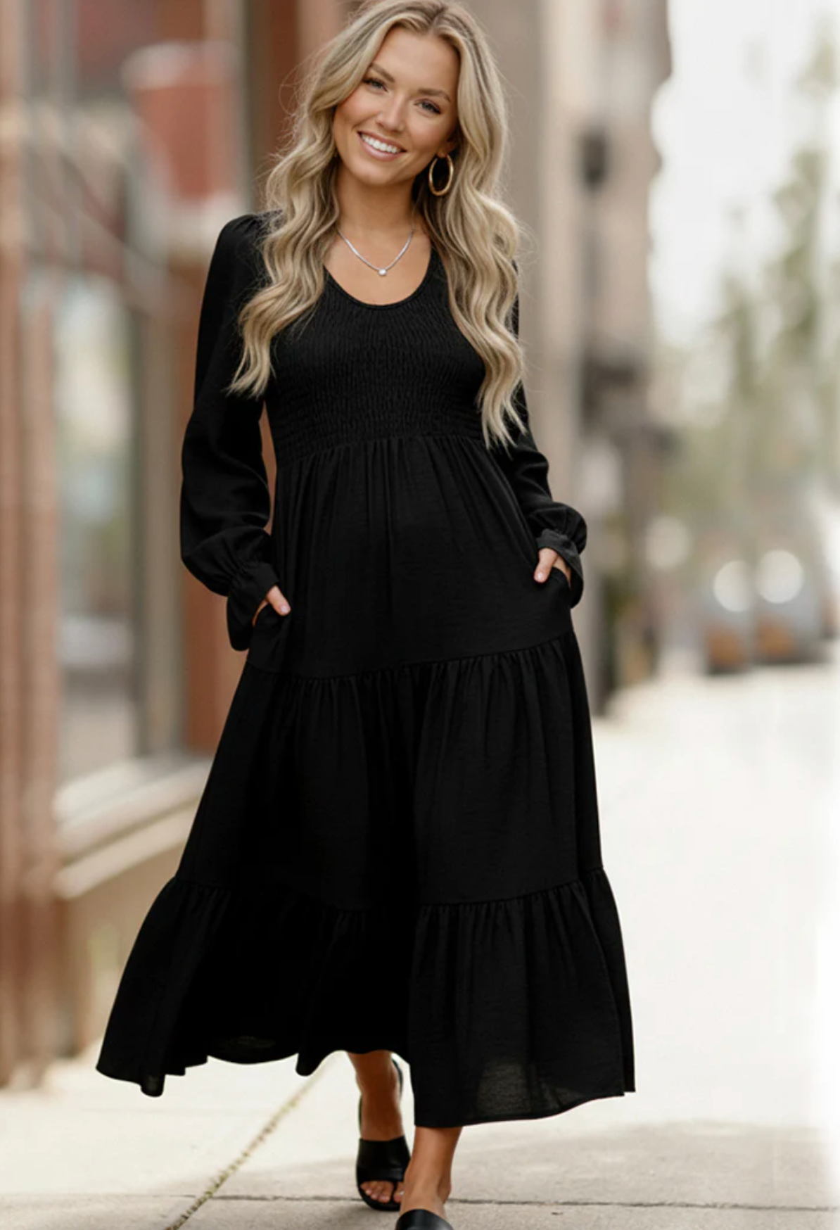 Black Magic Maxi Dress