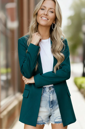 City Chic Green Blazer