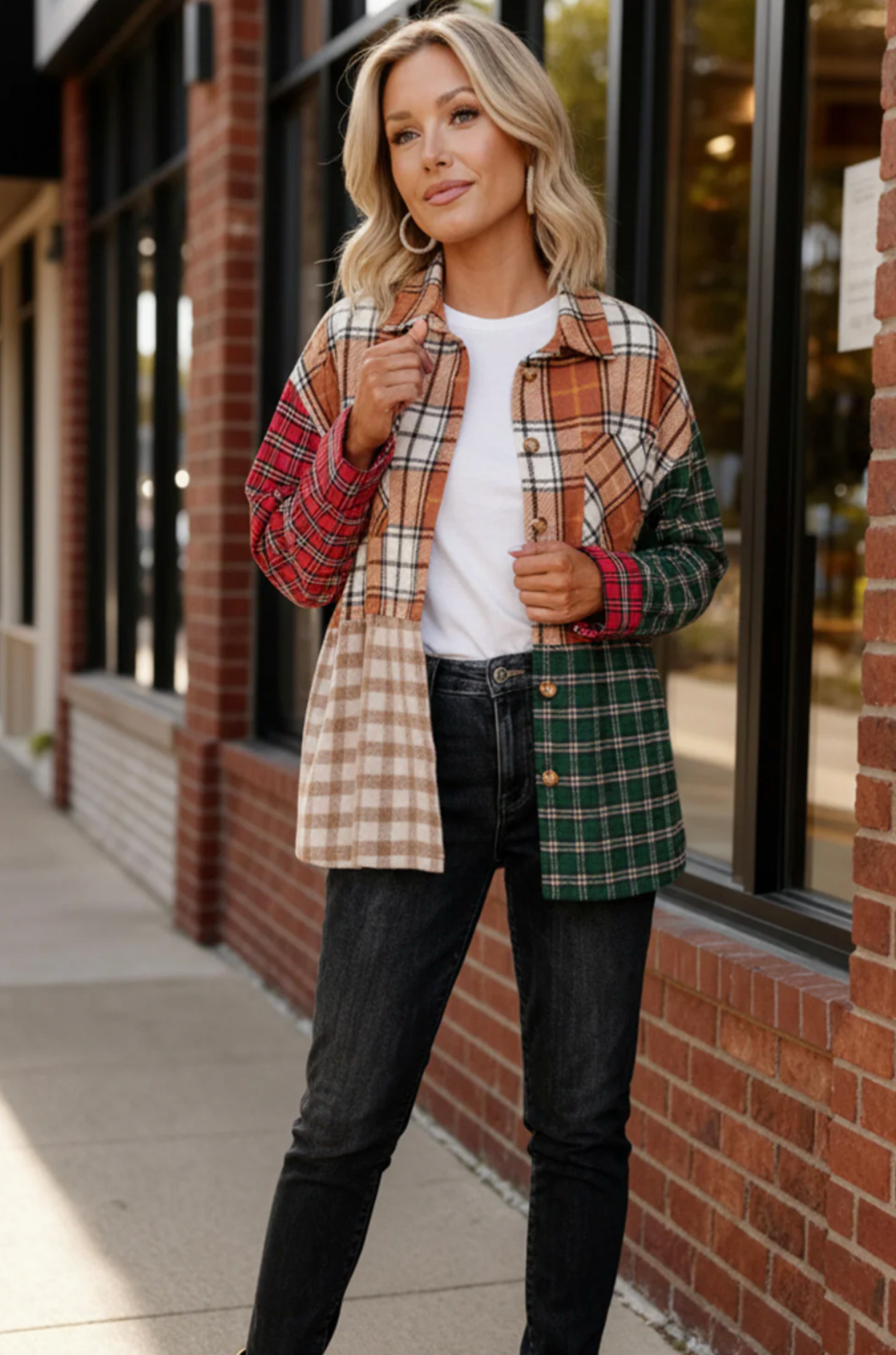 The Patchwork Party Shacket