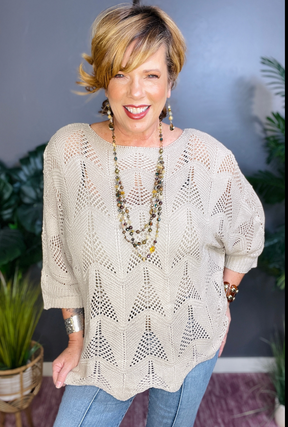 Casual Looks Knit Top - S187TA