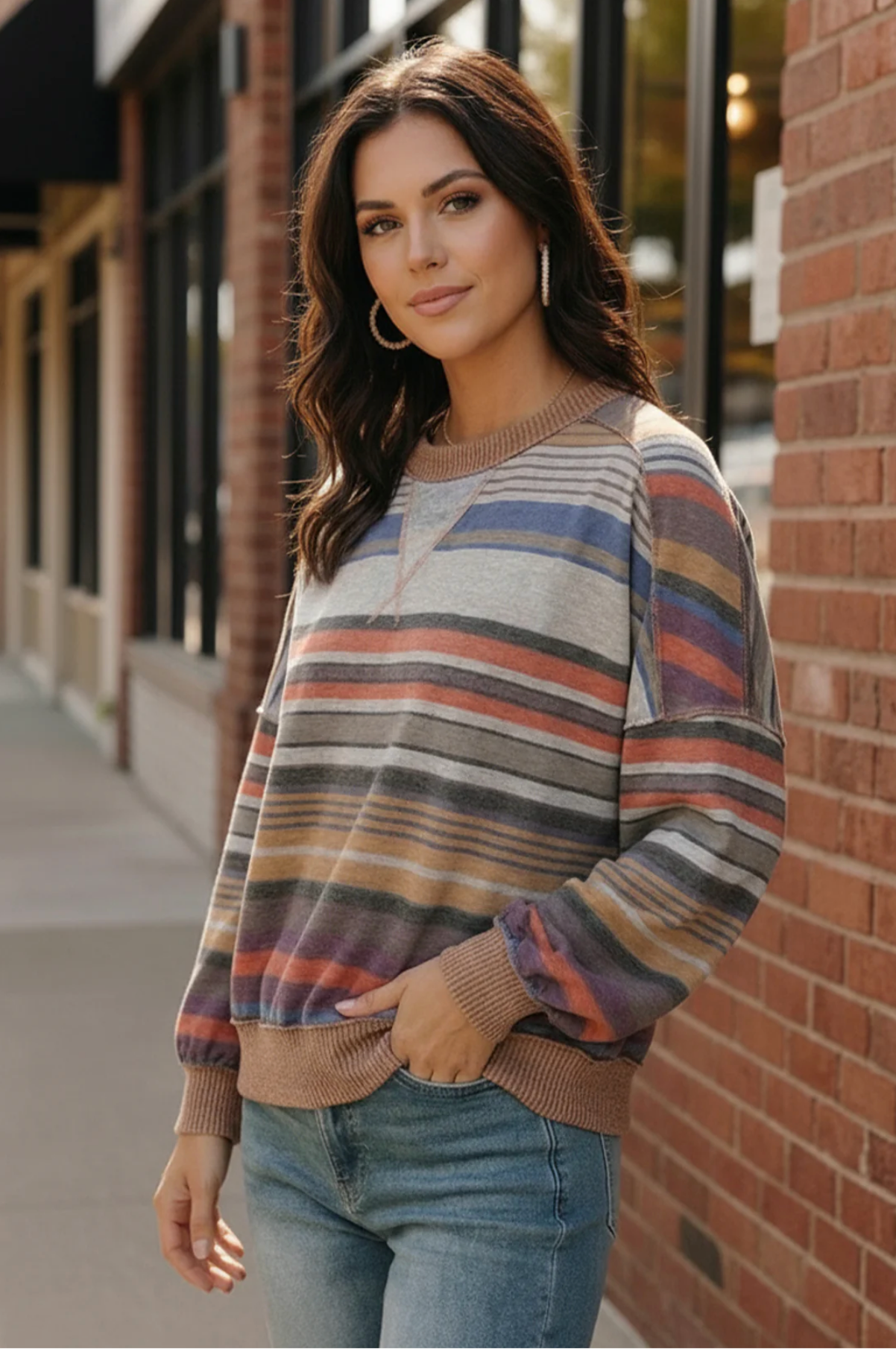 Warm Wanderer Pullover Top