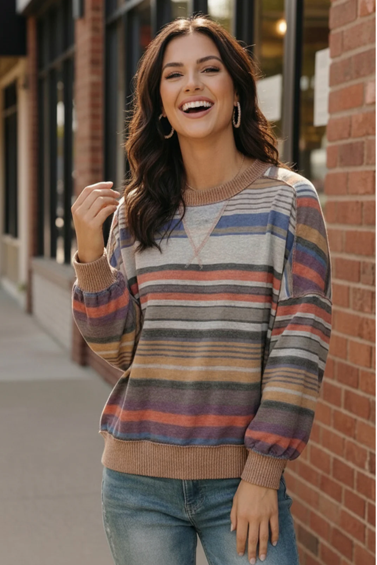 Warm Wanderer Pullover Top