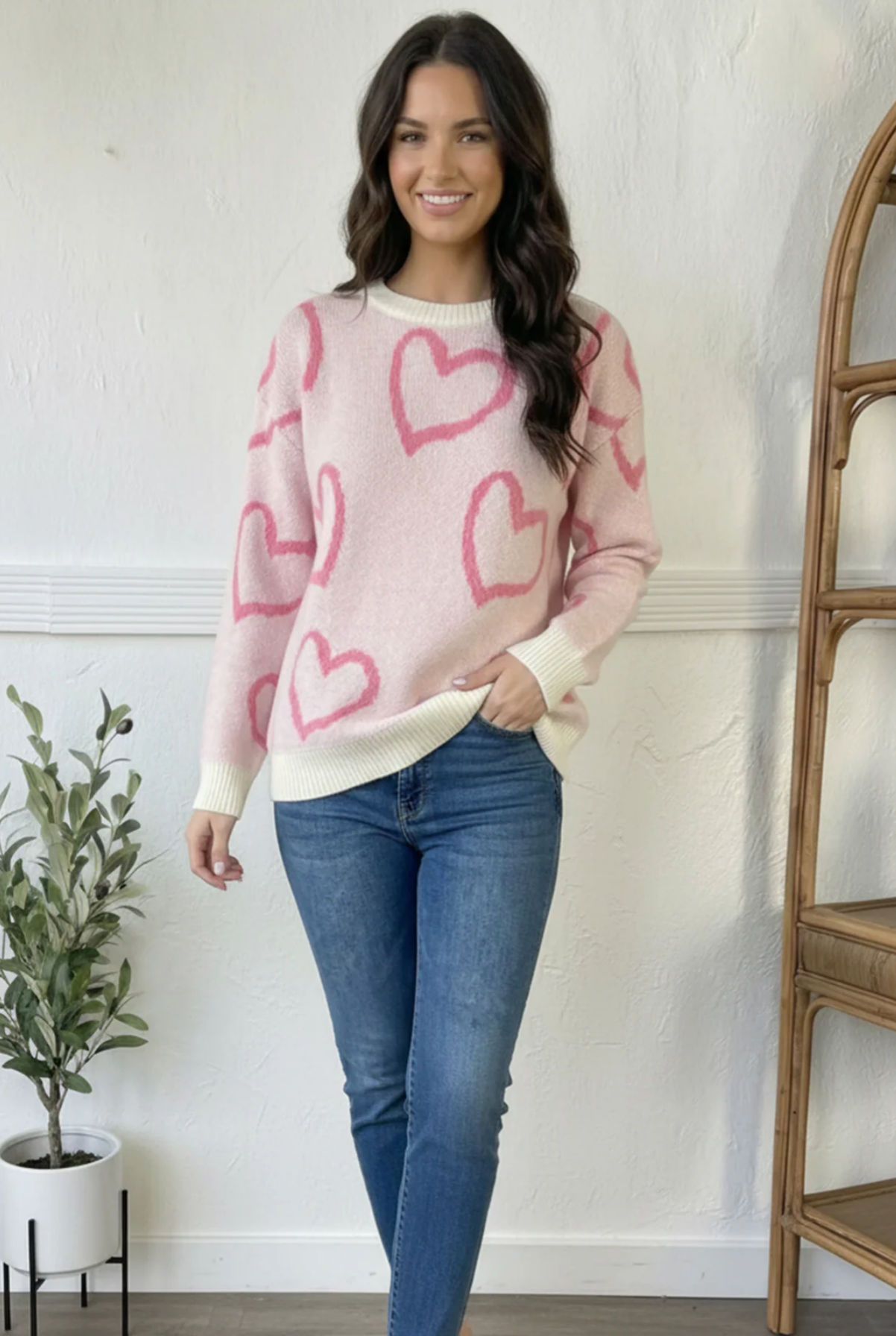 Love Notes Jacquard Sweater