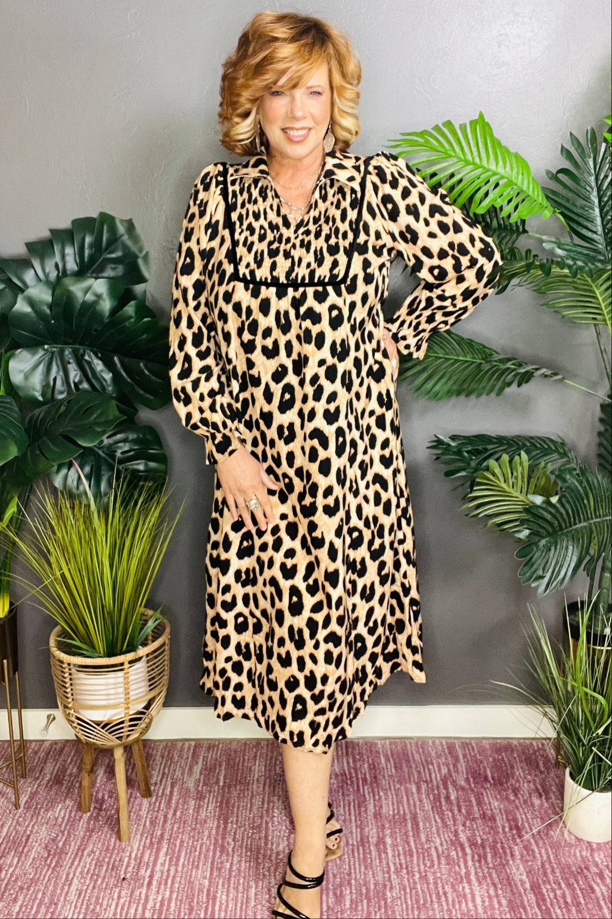 I'm So Fancy Midi Dress - DR061LE