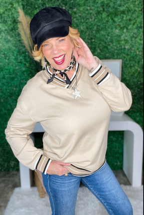 Style Without Limits Tan Top - S299TN