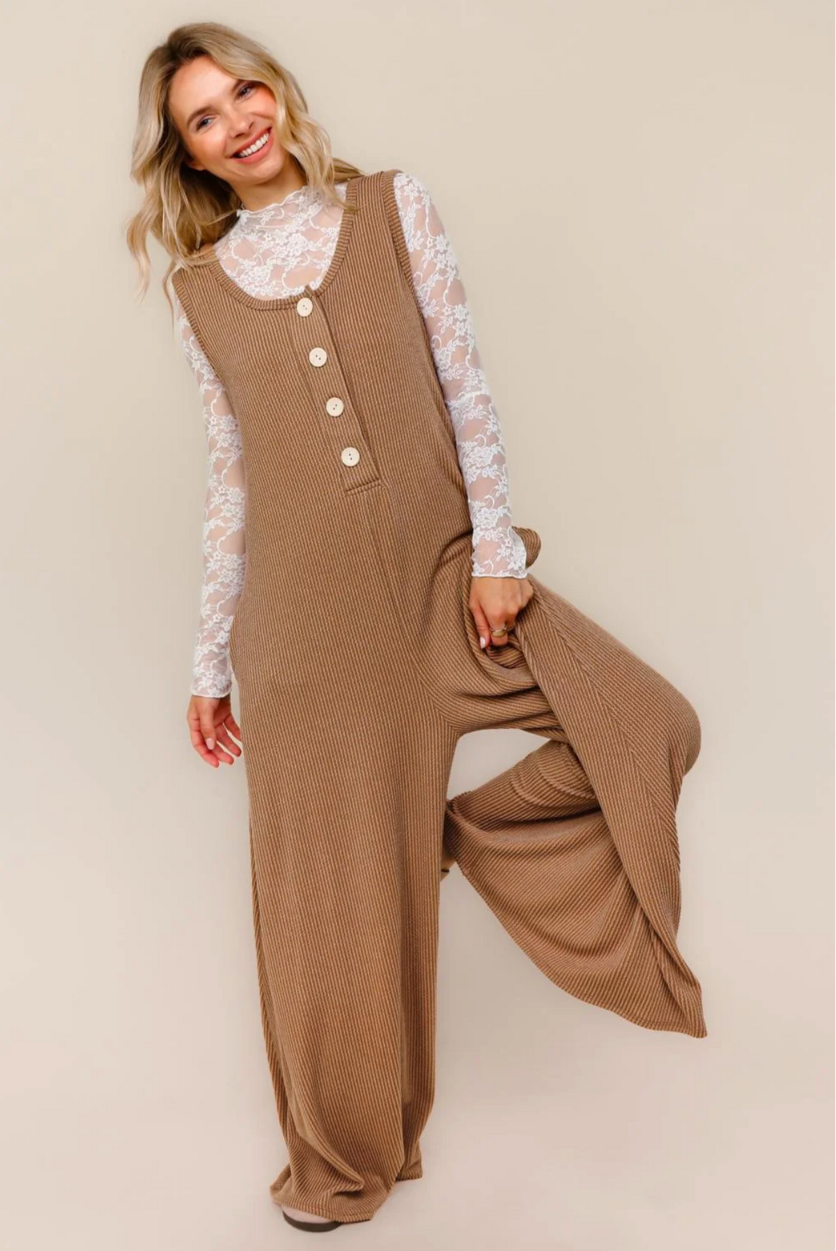 Easy Does It Wide Leg Jumper