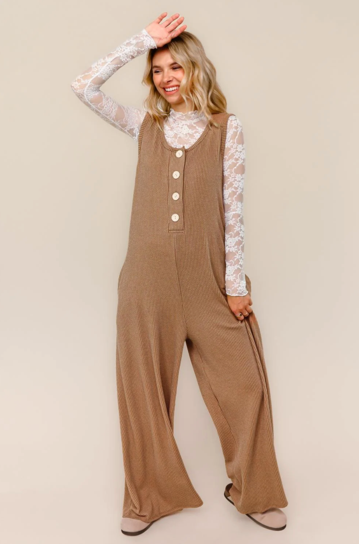 Easy Does It Wide Leg Jumper