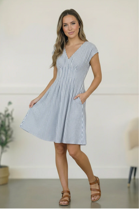A Boardwalk Beauty Lined Dress