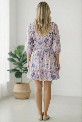 The Sweet Serenade Floral Dress