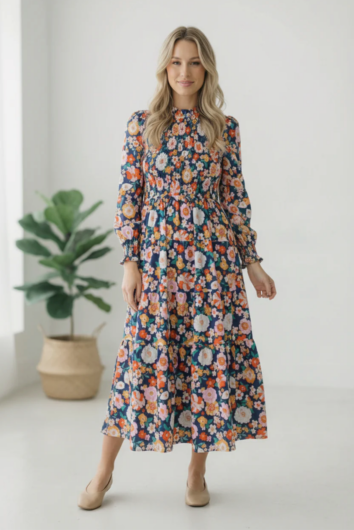 The Perfect Bouquet Tiered Dress