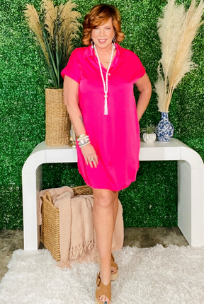 Pretty In Pink Dress - DR156HP