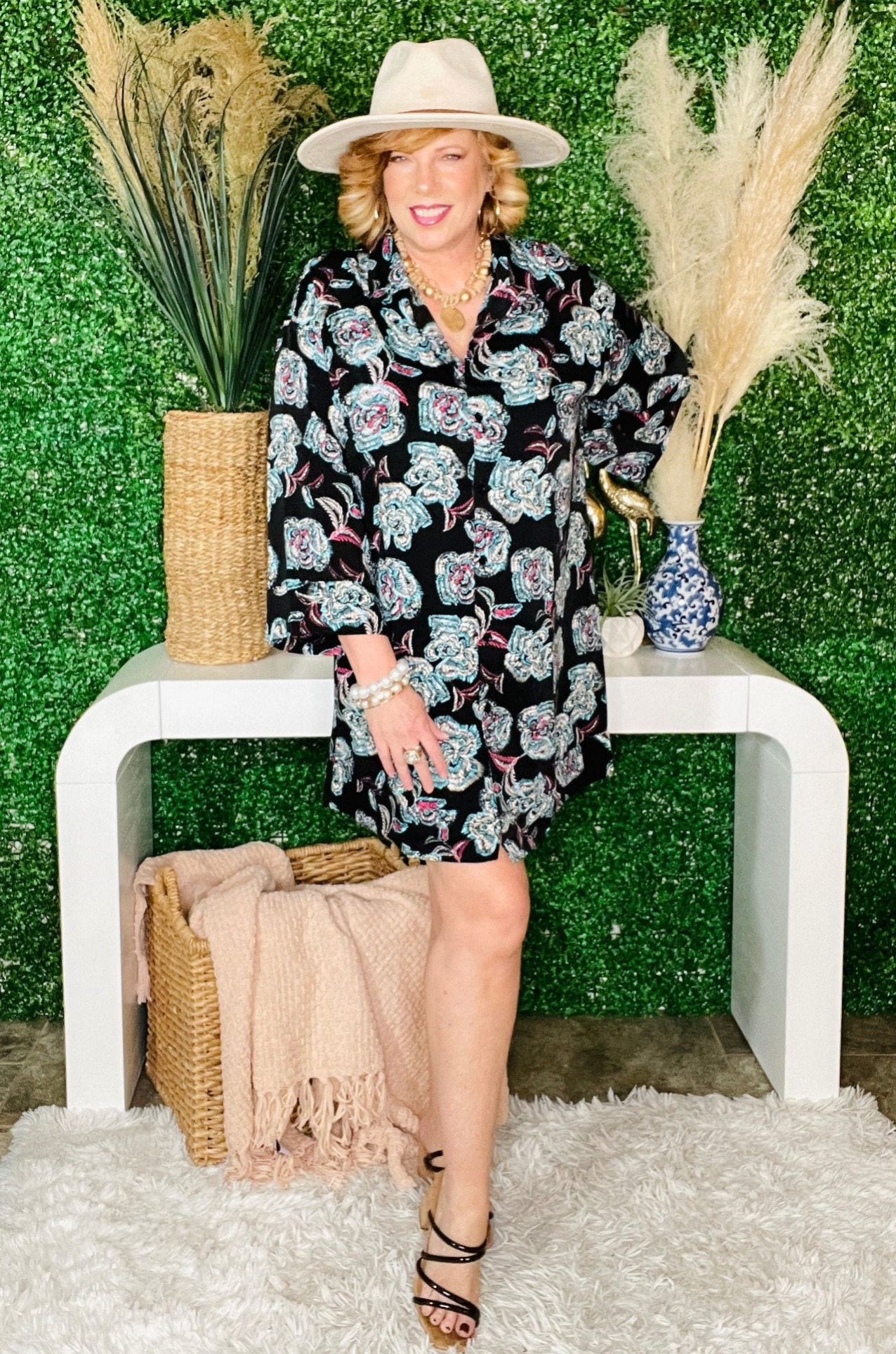 Dress With Confidence Black Shirt Dress - DR161BK