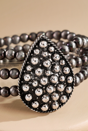Western Ball Navajo Bracelet - B068SI