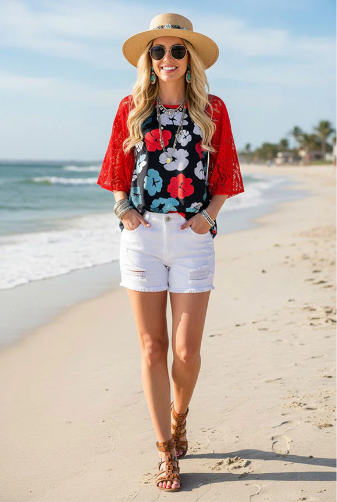 She's Got The Look Top - S745RD