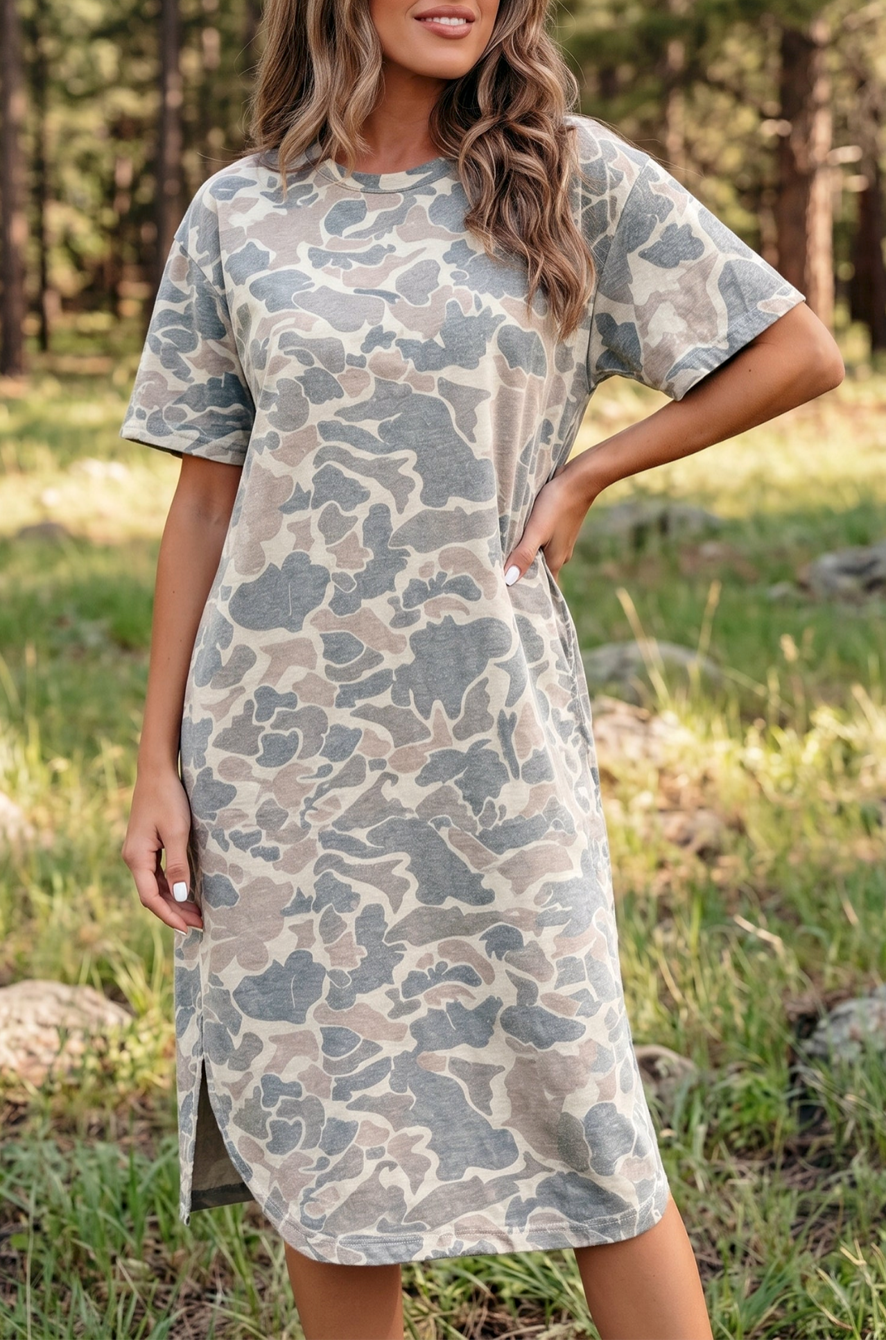 Woodland Whim Camo Dress - DR232CAM