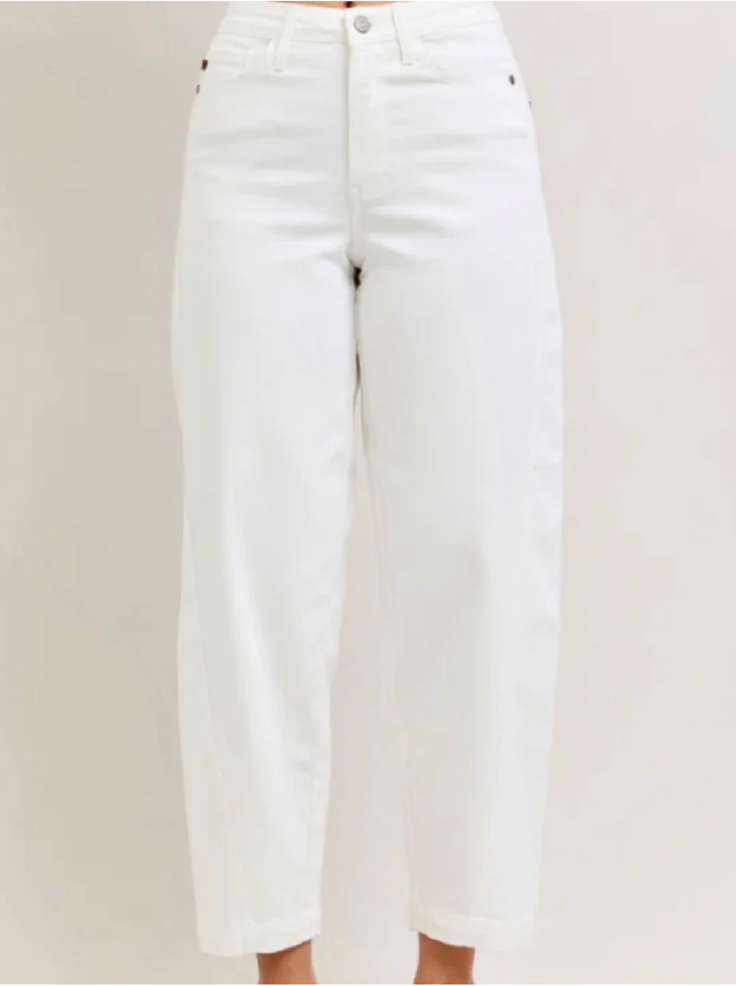 Goldie High Waisted Barrel Jeans - J081WH