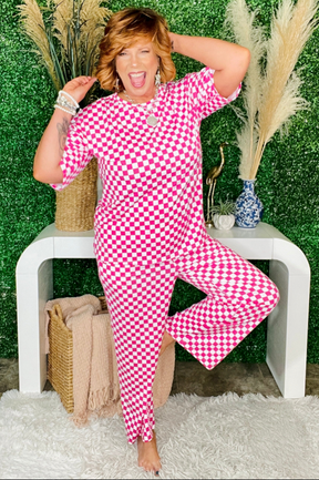 Style Check Rose 2pc Set - SET105RO