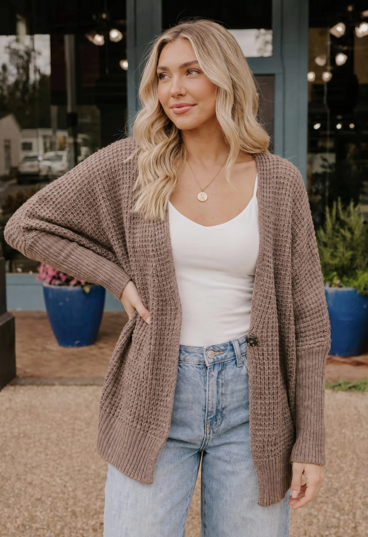 Chai Latte Knit Cardigan