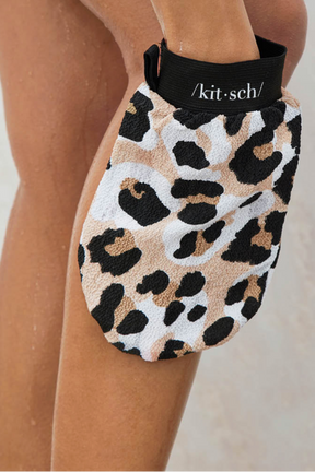 Eco-Friendly Exfoliating Glove - Leopard